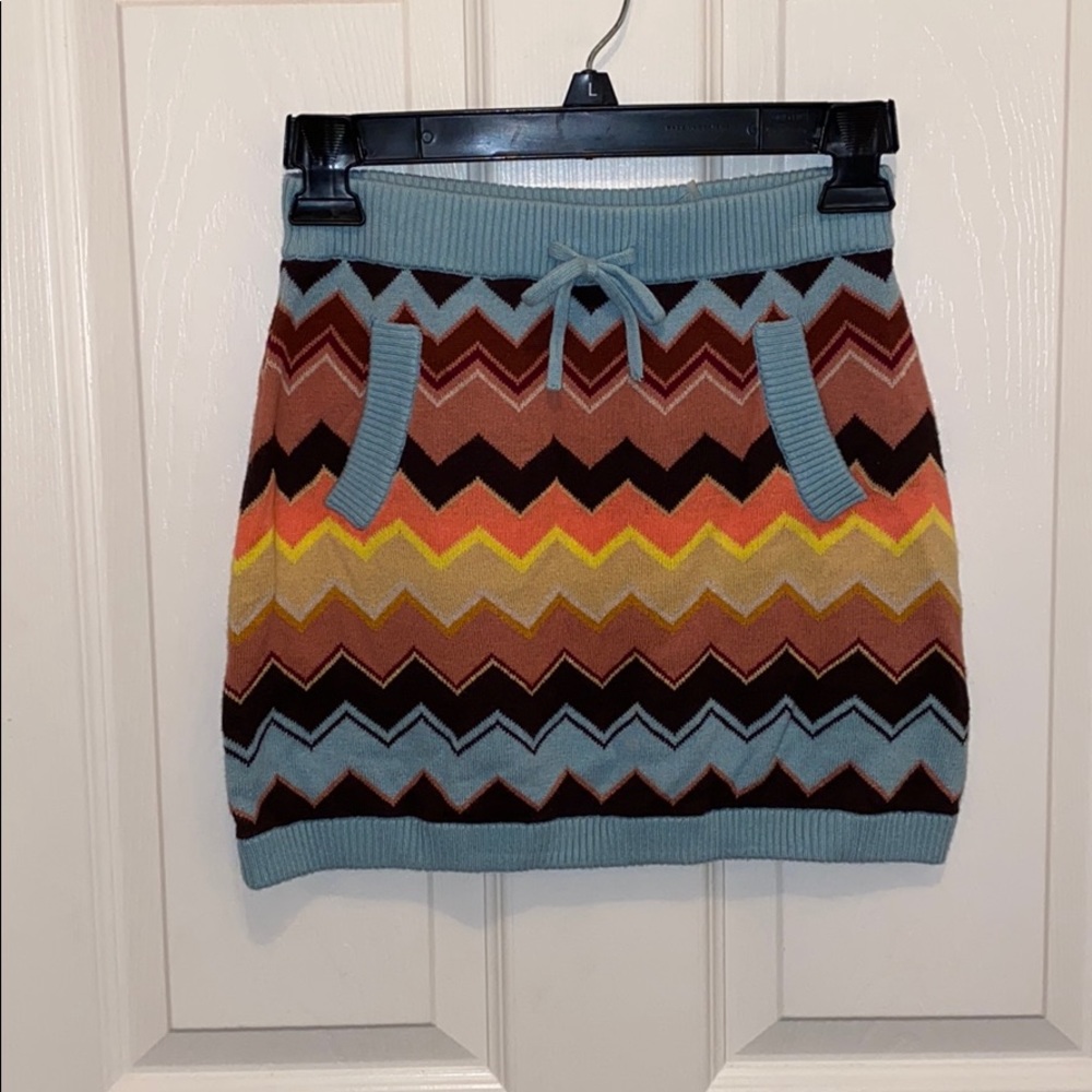 NWOT; “Missoni for Target,” girls skirt; size L